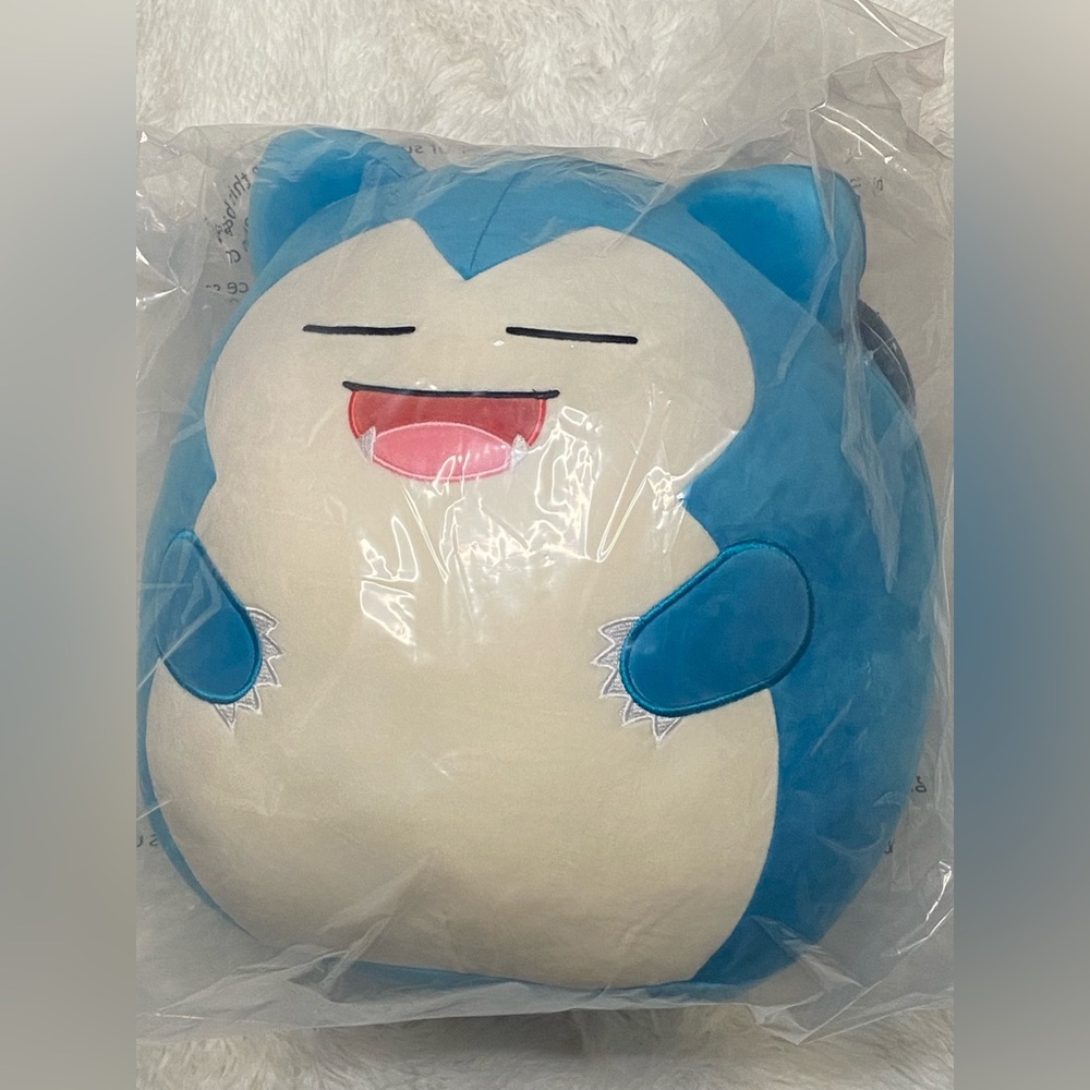 Pokemon Giant Snorlax Squishmallow Plush Toy 14" Inch NEW WITH TAGS